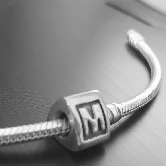 Pandora M Charm (RETIRED) - Picture 1 of 3